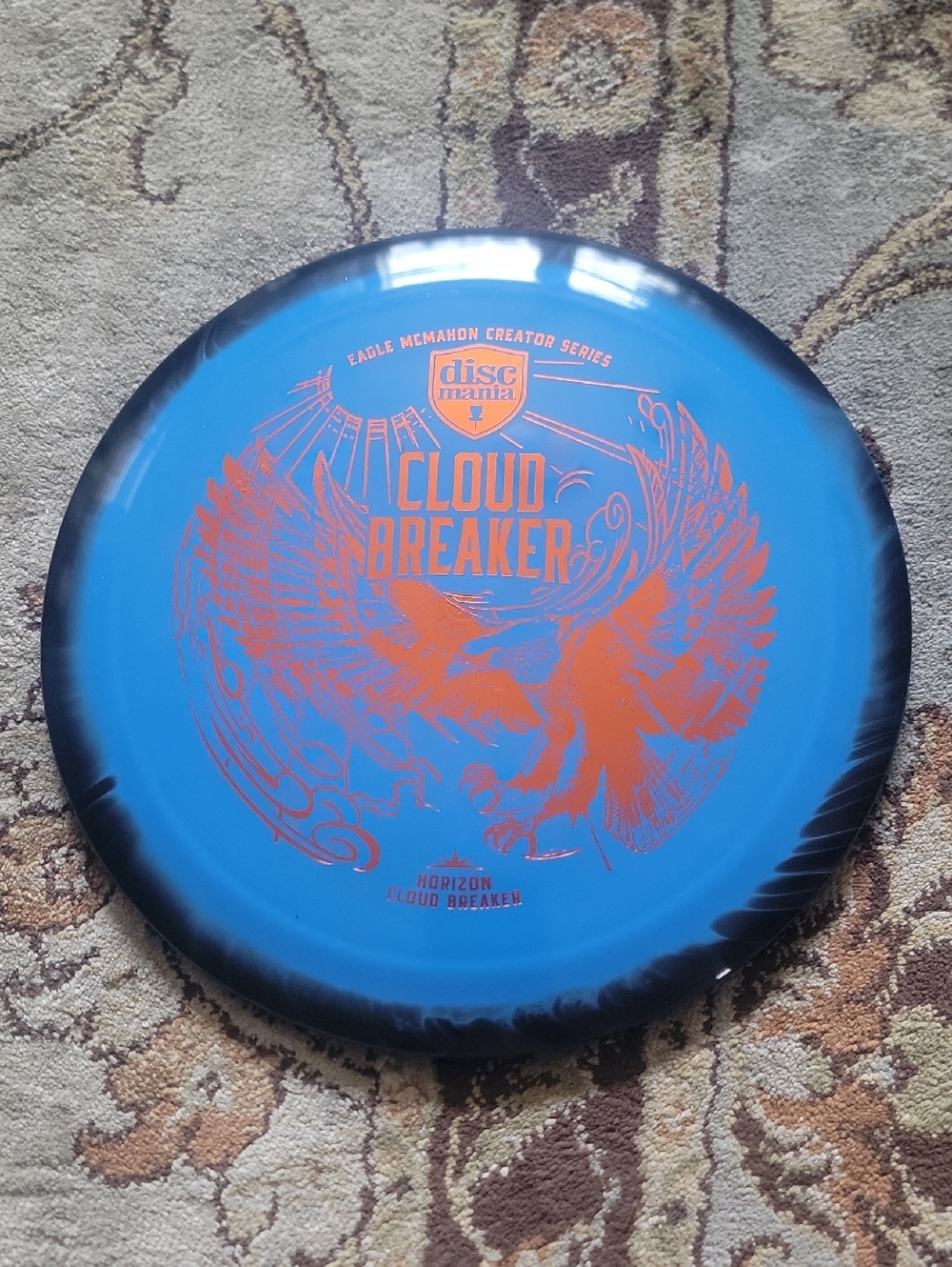 NEW Cloud Breaker DD3 DISCMANIA Disc Golf Driver Blue W/ Black Rim 172G